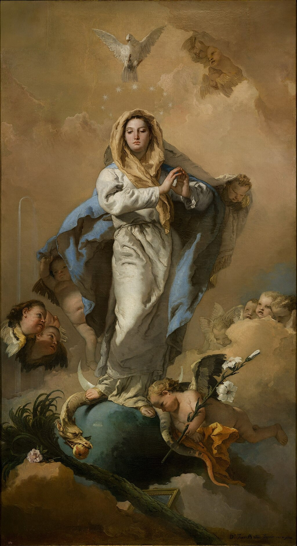 The Immaculate Conception - Giovanni Battista Tiepolo