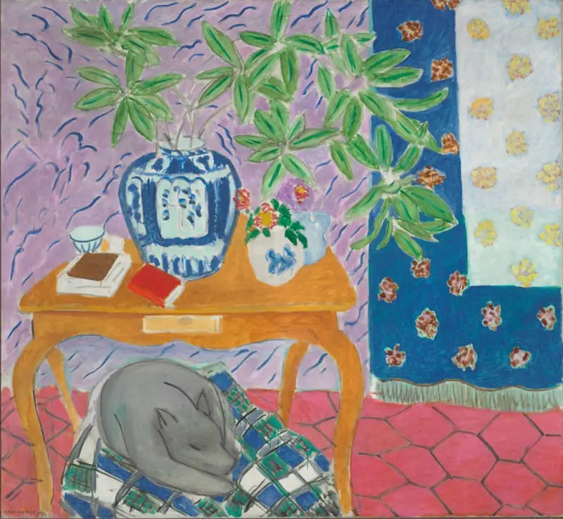 The Interior with Dog - Henri Matisse