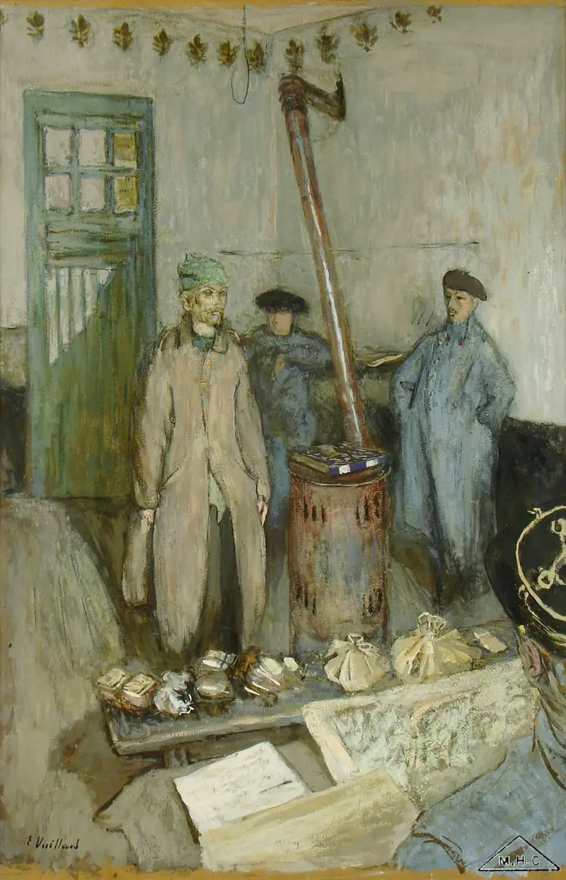 The Prisoner's Interrogation - Édouard Vuillard