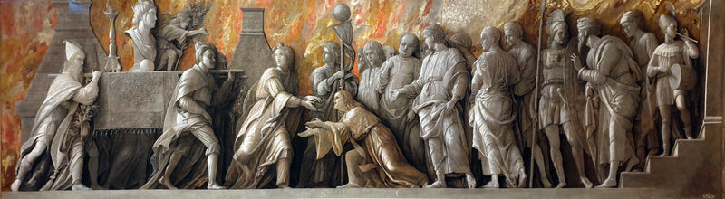 The Introduction of the Cult of Cybele in Rome - Andrea Mantegna