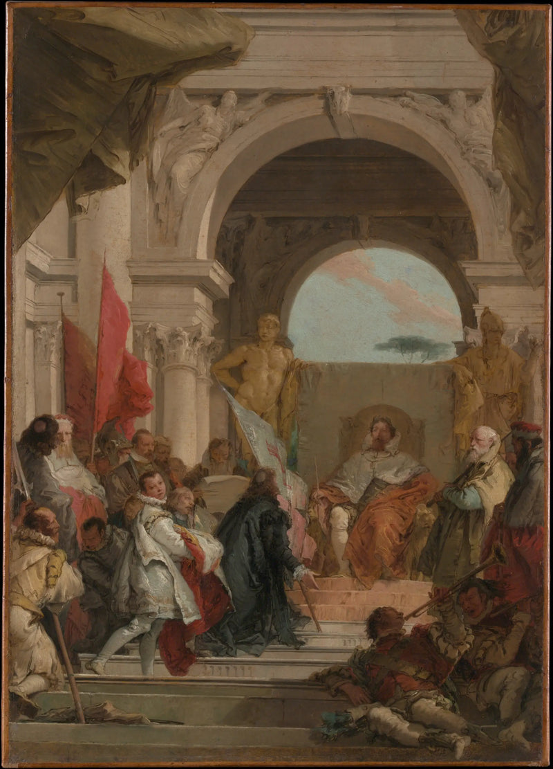 The Investiture of Bishop Harold as Duke of Franconia - Giovanni Battista Tiepolo
