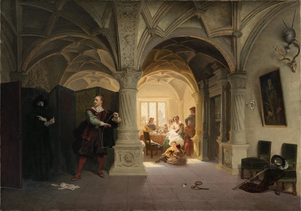 L’invocation - Emanuel Leutze - Alpha Reproduction