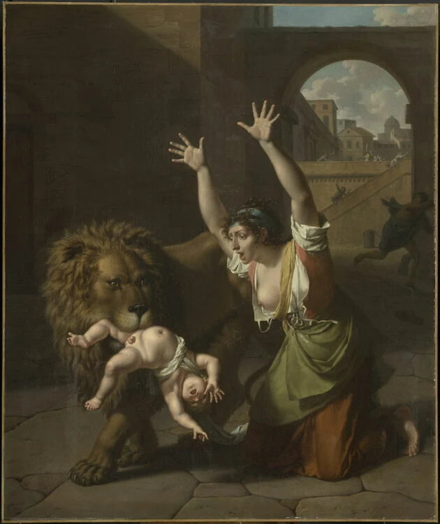 Le Lion de Florence - Nicolas André Monsiau