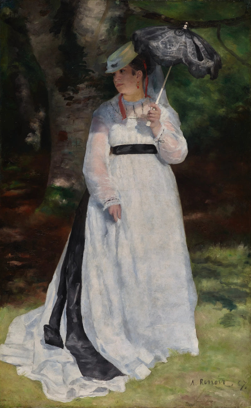 Lise with the Parasol - Pierre-Auguste Renoir