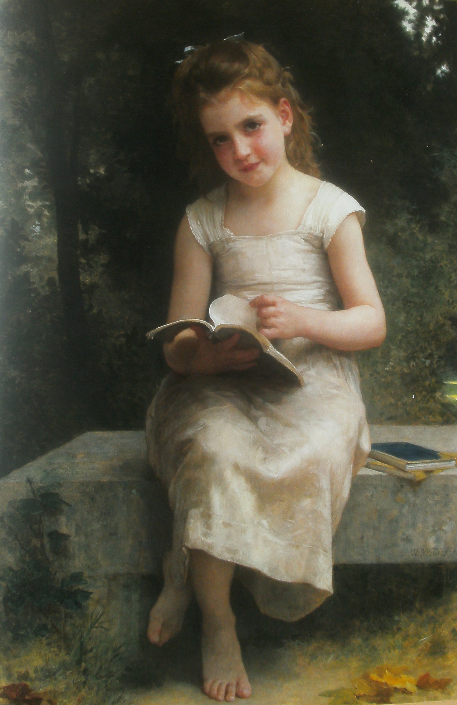 La Liseuse (1895) - Bouguereau
