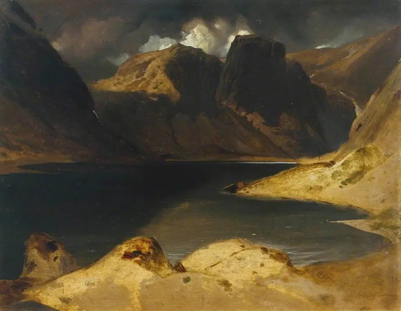 Loch Avon and the Cairngorm Mountains - Edwin Henry Landseer