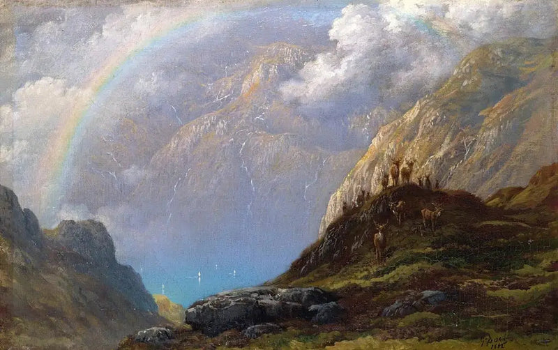 Loch Carron, Scotland - Gustave Doré