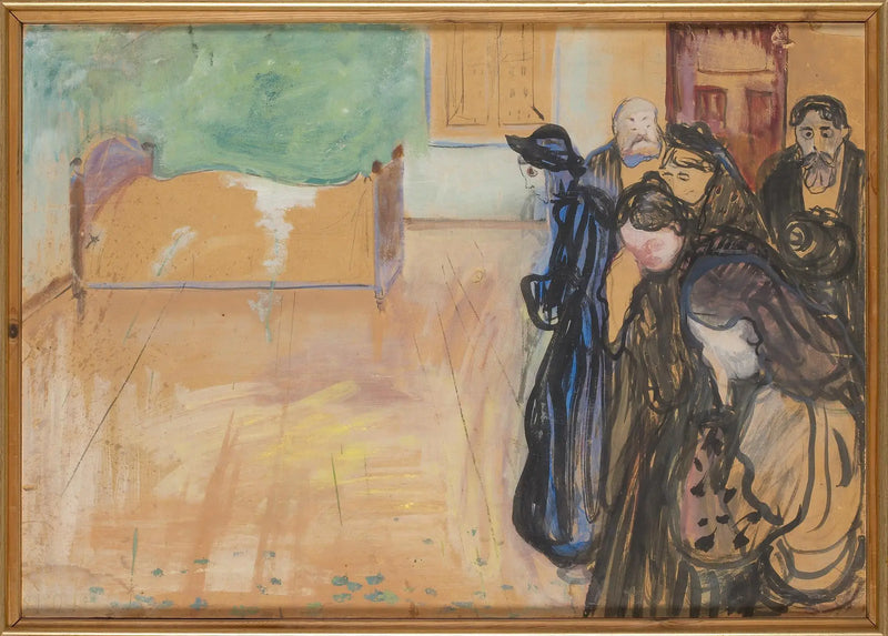 The Scent of Death - Edvard Munch