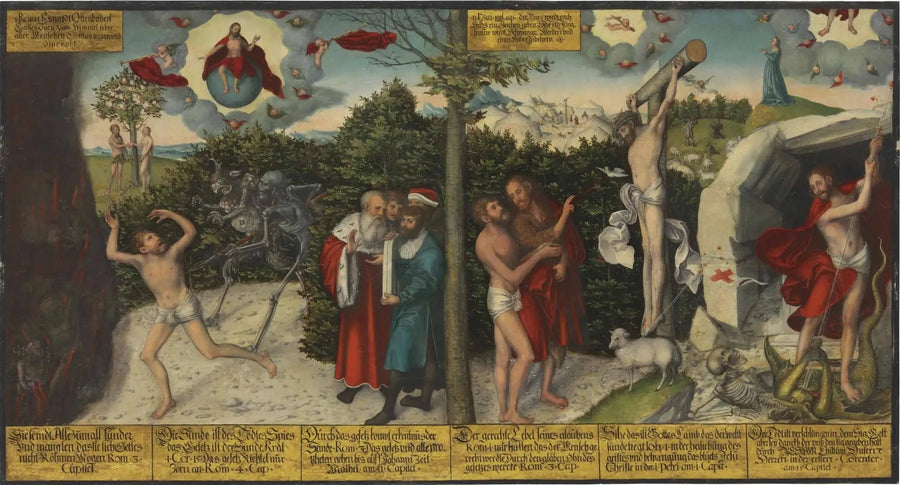 Law and Grace - Lucas Cranach the Elder