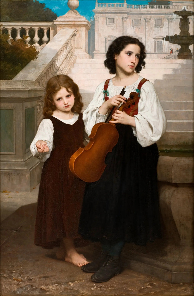 Far from the country - Bouguereau