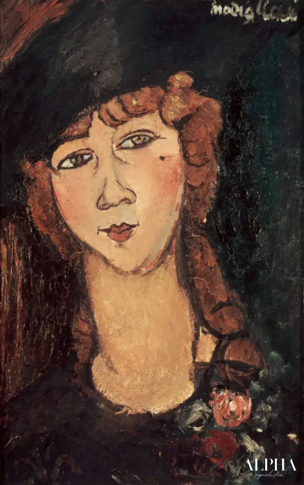 Lolotte - Amadeo Modigliani - Reproductions de tableaux et peintures haut de gamme