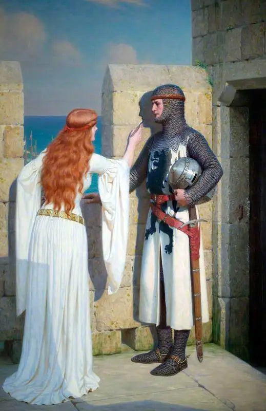 The Shadow - Edmund Blair Leighton