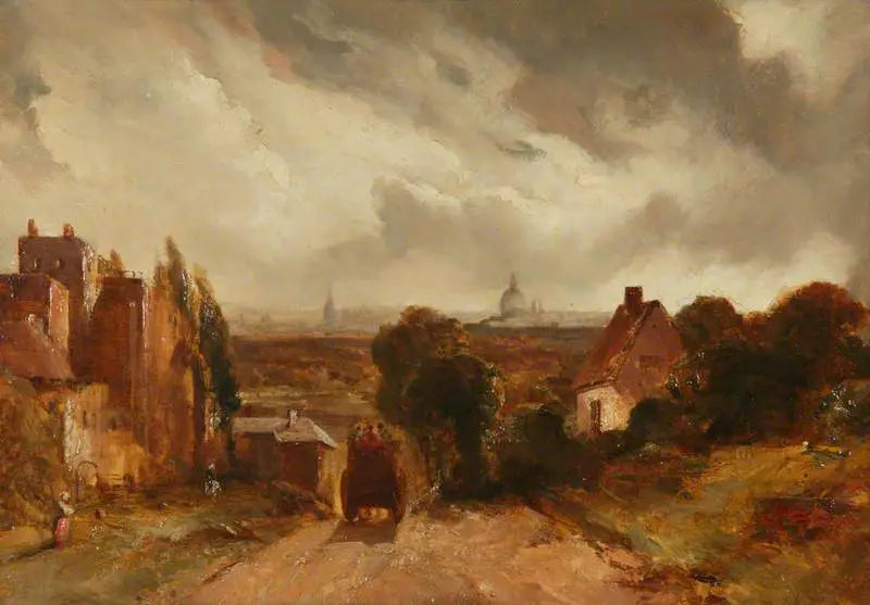 London from Hampstead Heath - John Constable