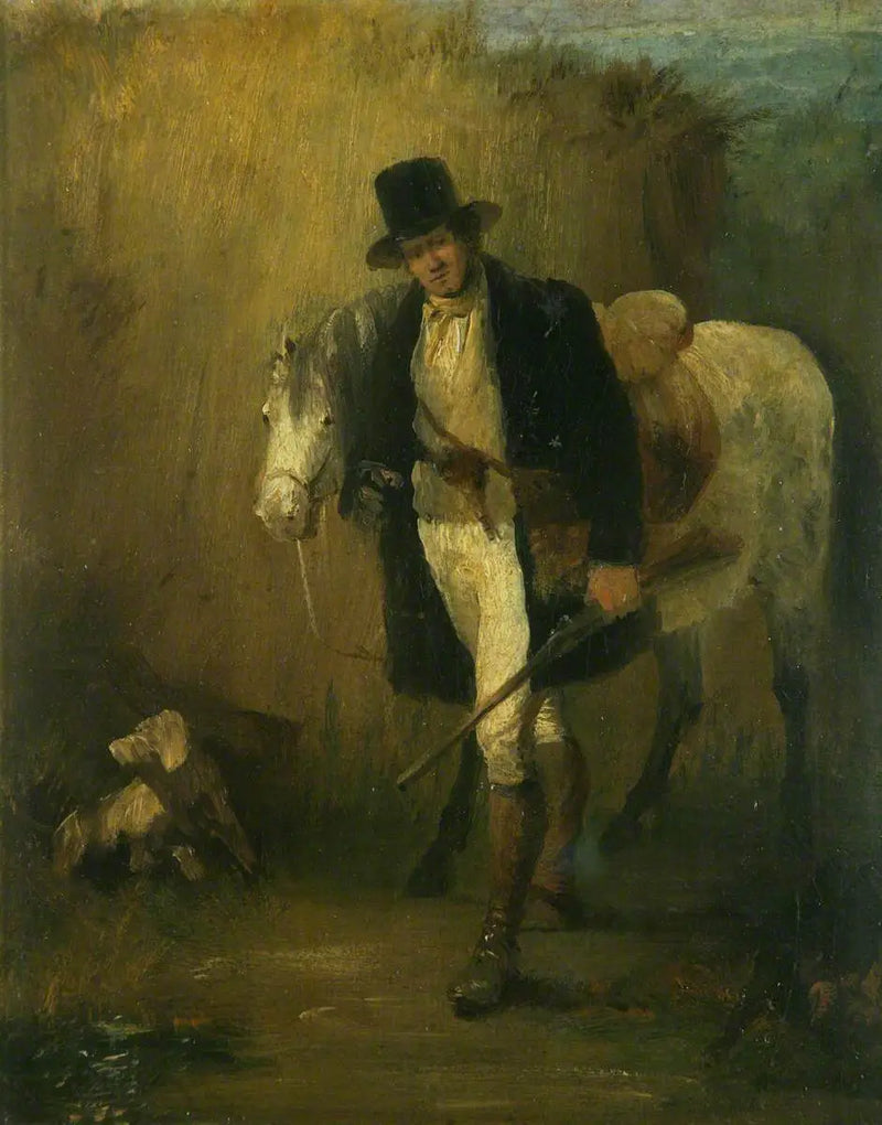 Lord Ellesmere and his pony, 