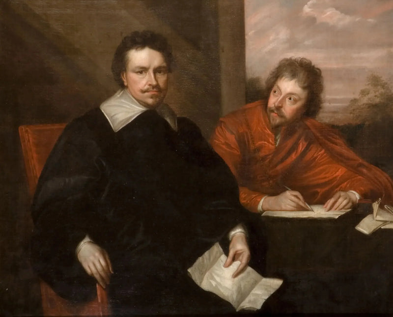 Lord Strafford and his Secretary Sir P Mainwaring - Antoine van Dyck