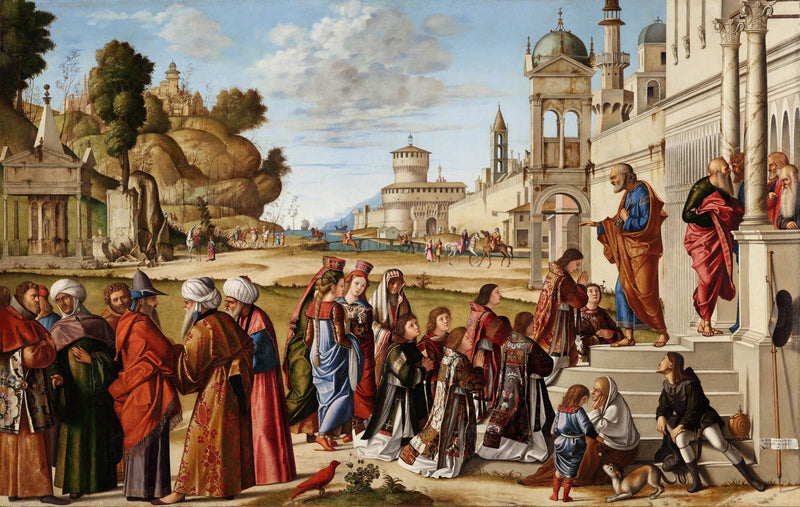The Ordination of Saint Stephen - Vittore Carpaccio