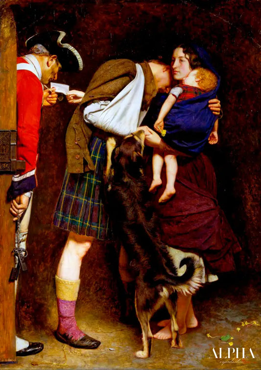 L'ordre de libération - John Everett Millais - Reproductions de tableaux et peintures haut de gamme