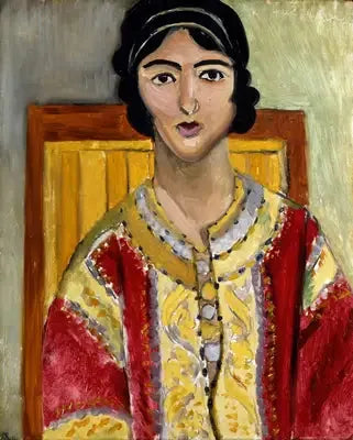 Lorette in the Red Jacket - Henri Matisse