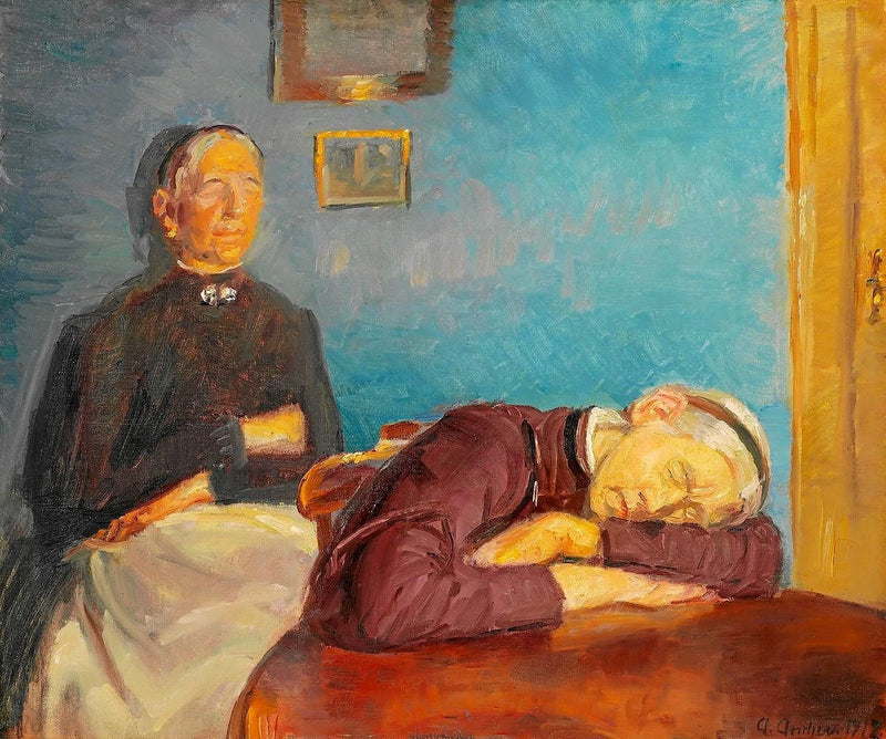 When the day's work is done - Anna Ancher