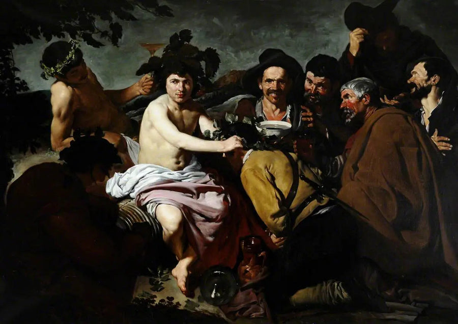 The Drunks (Le Triomphe de Bacchus) - Diego Velázquez