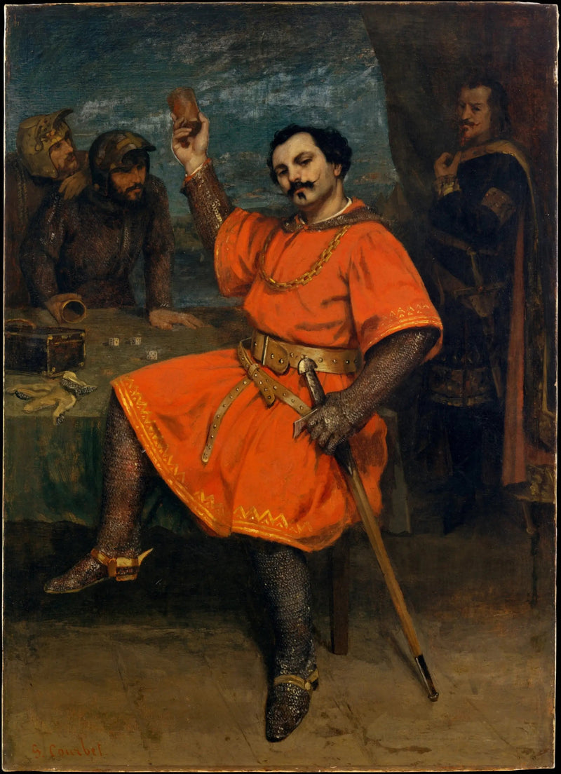 Louis Gueymard in the role of Robert le Diable - Gustave Courbet