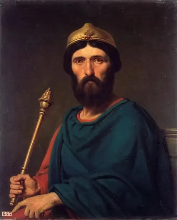 Louis IV, King of France - Charles de Steuben