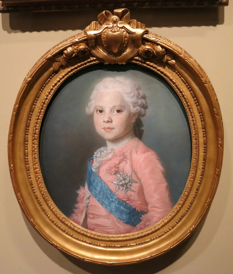 Louis Stanislas Xavier of France, Count of Provence - Maurice-Quentin de La Tour