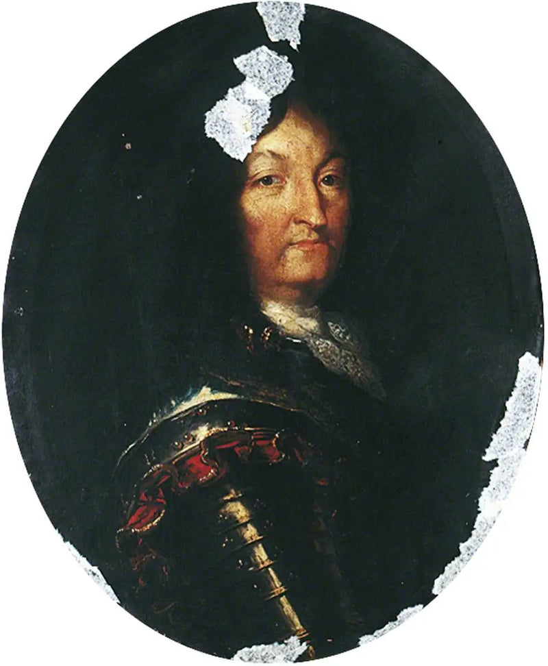 Louis XIV (1638–1715), in armor - Hyacinthe Rigaud