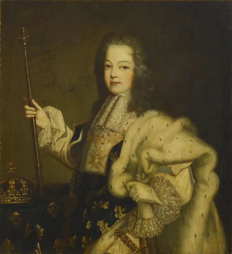 Louis XV, King of France (1710-1774) - Hyacinthe Rigaud