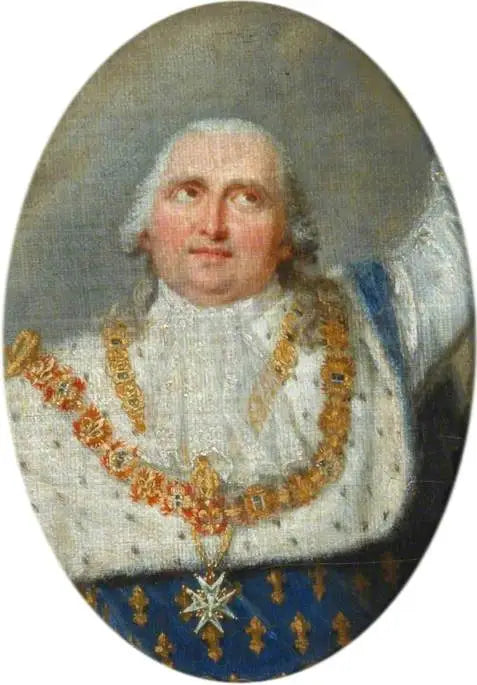 Louis XVIII (1755-1824), receiving the crown of Henry IV - François Gérard