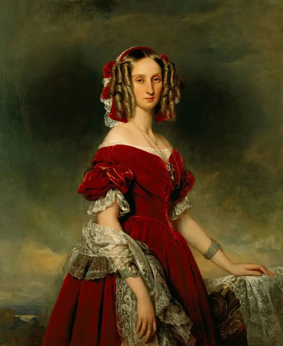 Louise, Queen of the Belgians (1812-1850) - Franz Xaver Winterhalter