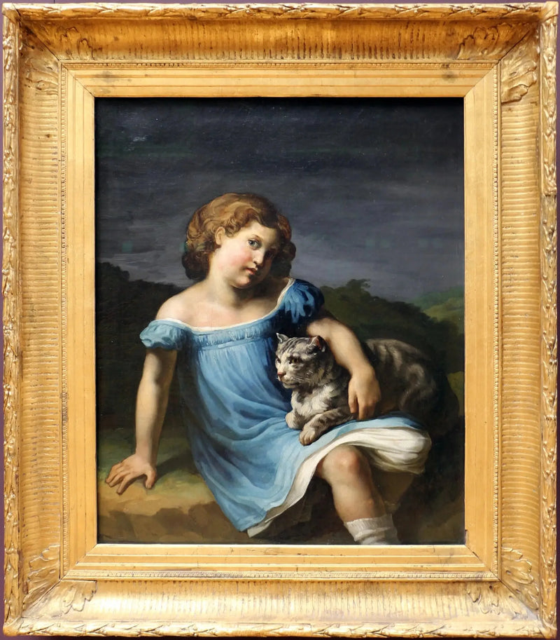 Louise Vernet Child - Théodore Géricault