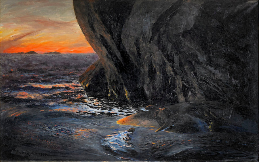 Otters - Bruno Liljefors
