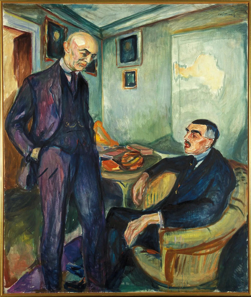Lucien Dedichen and Jappe Nilssen - Edvard Munch