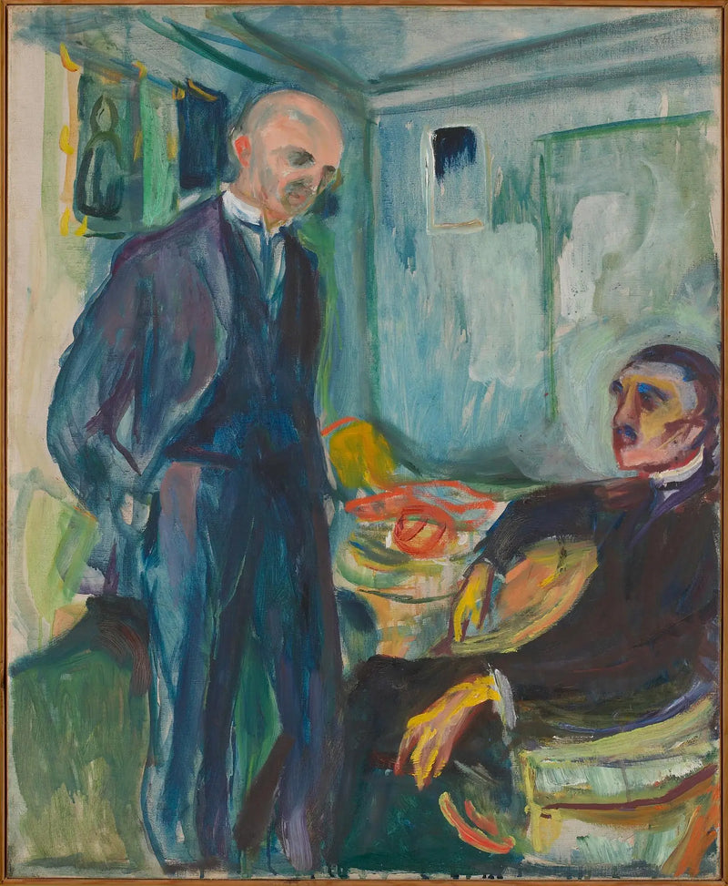 Lucien Dedichen and Jappe Nilssen - Edvard Munch