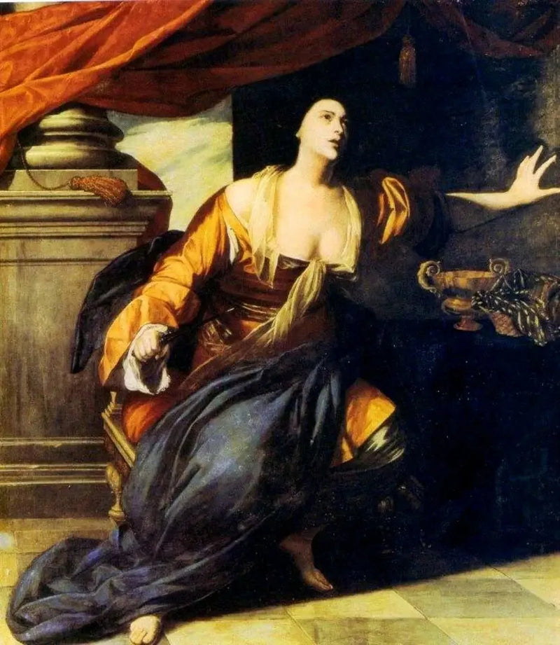 Lucrece - Artemisia Gentileschi