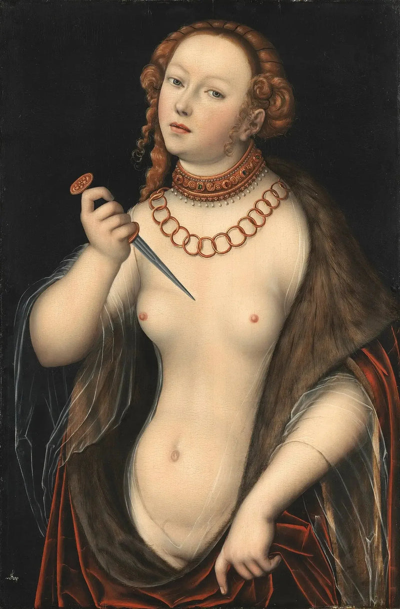 Lucrece - Lucas Cranach the Elder