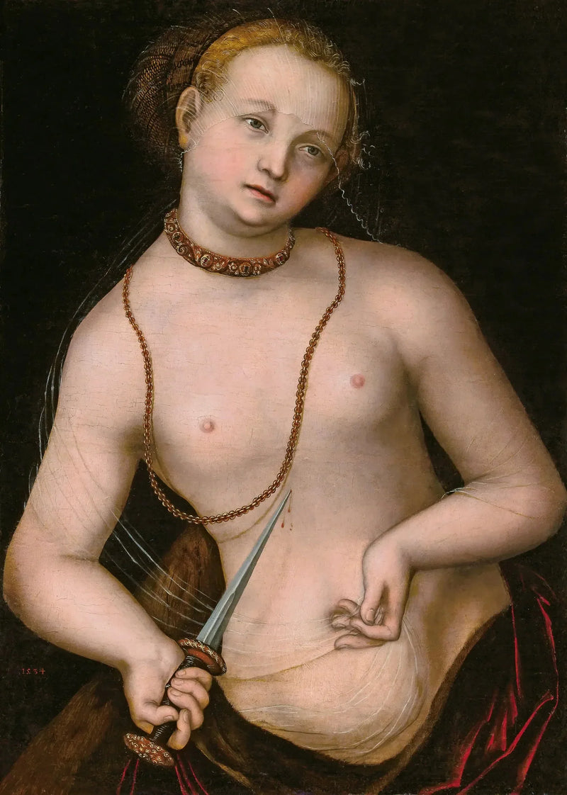 Lucrece - Lucas Cranach the Elder