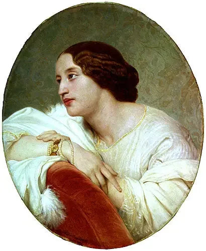 Ludmille Komar, Princess of Beauvau-Craon - Paul Delaroche
