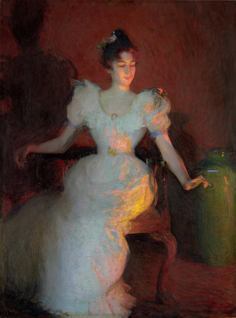 Light of the Fire - Frank Weston Benson