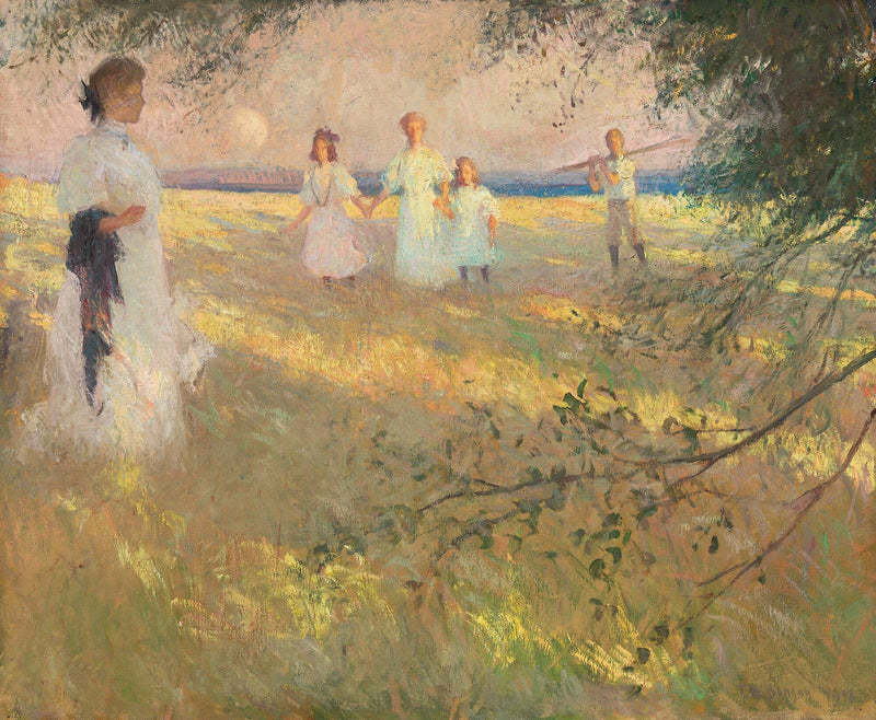 Evening Light - Frank Weston Benson
