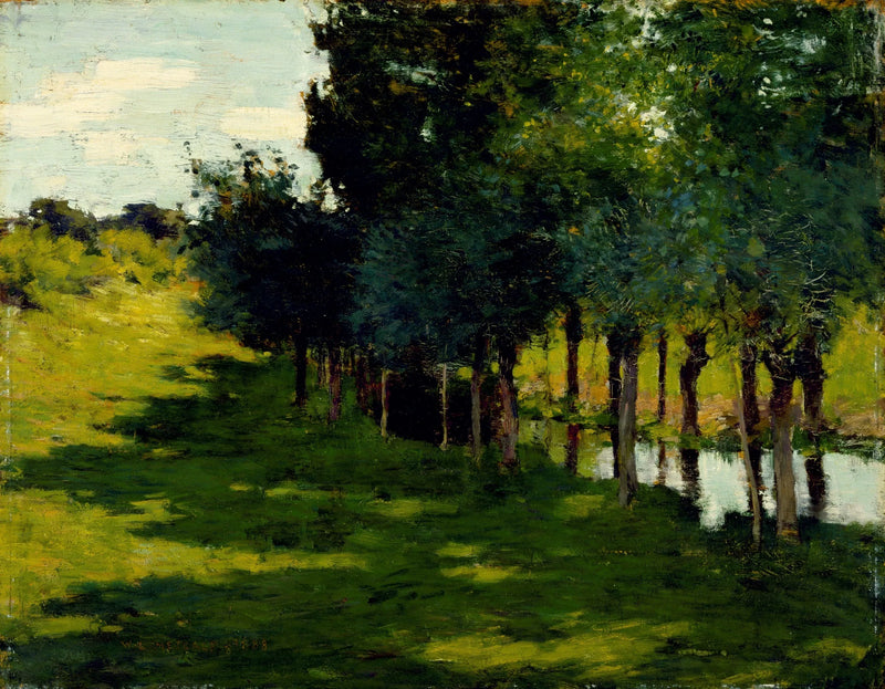 Sunlight and Shadow - Willard Metcalf
