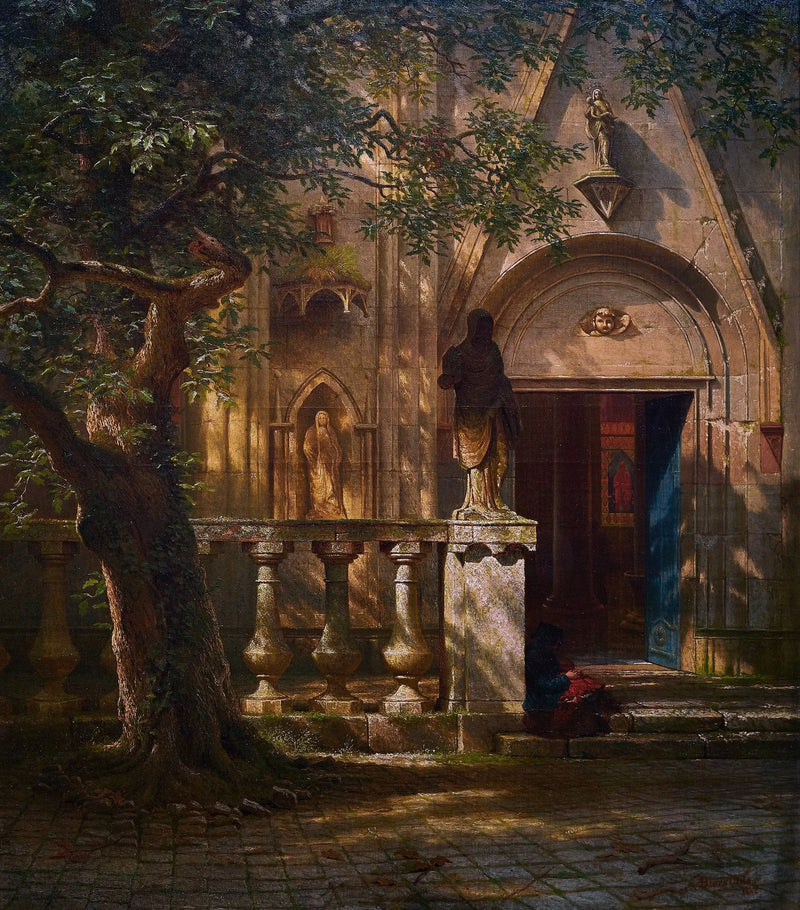 Light and Shadow - Albert Bierstadt