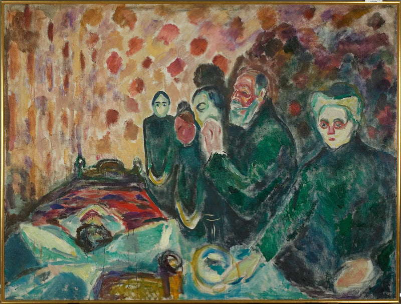 Struggle Against Death - Edvard Munch