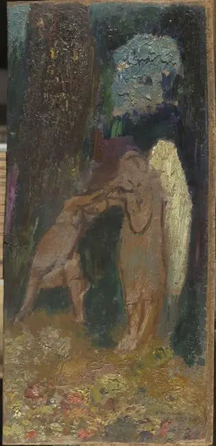 Jacob's Fight with the Angel - Odilon Redon