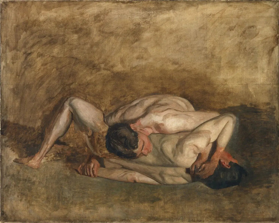 Wrestlers - Thomas Eakins