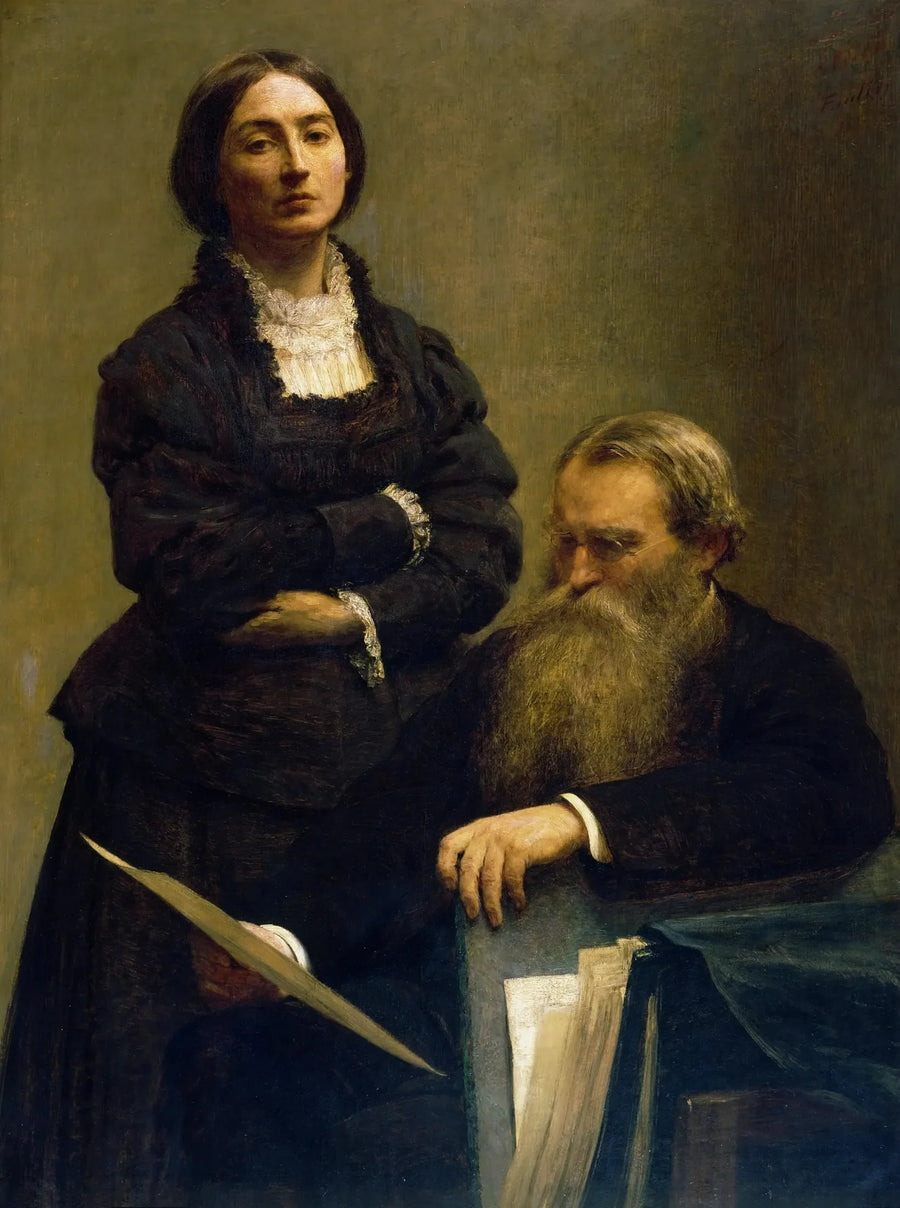 Mr. and Mrs. Edwin Edwards - Henri Fantin-Latour