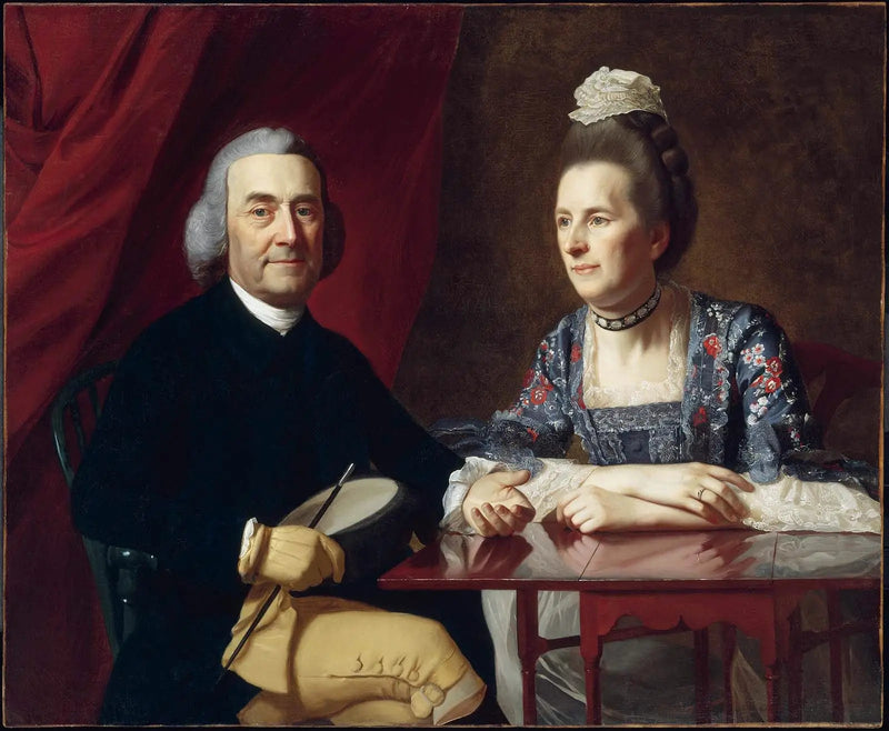 Mr. and Mrs. Isaac Winslow (Jemima Debuke) - John Singleton Copley