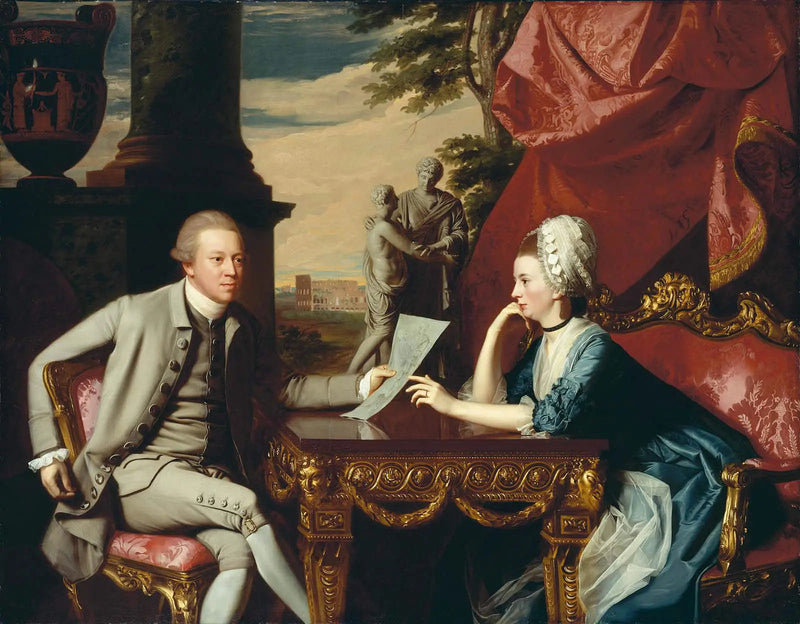 Mr. and Mrs. Ralph Izard (Alice Delancey) - John Singleton Copley