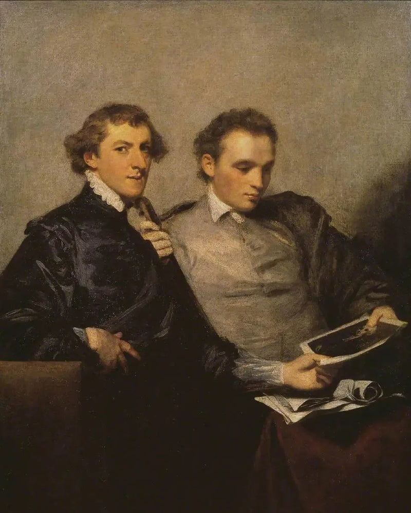 M. Huddesford and M. Bampfylde - Joshua Reynolds